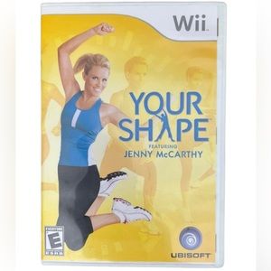 - Wii ‘Your Shape’ DVD Featuring Jenny McCarthy! EUC!